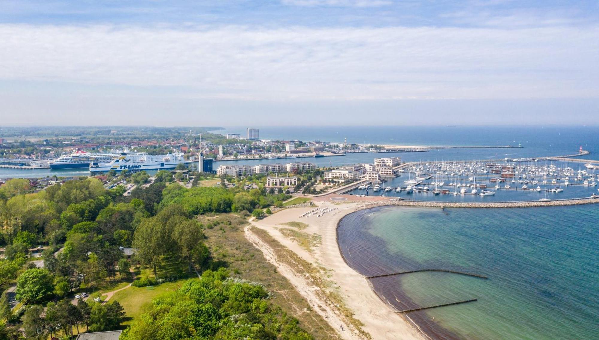 Villa Schmidt - Strandhaus Direkt Am Meer Mit Sauna, Sport Und Duenengarten II Rostock Exteriér fotografie